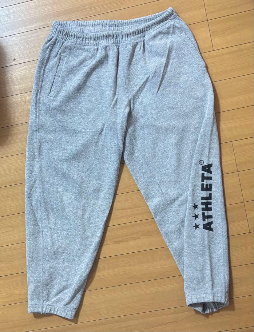 ATHLETA スウェット上下 グレー　アスレタ　Lサイズ