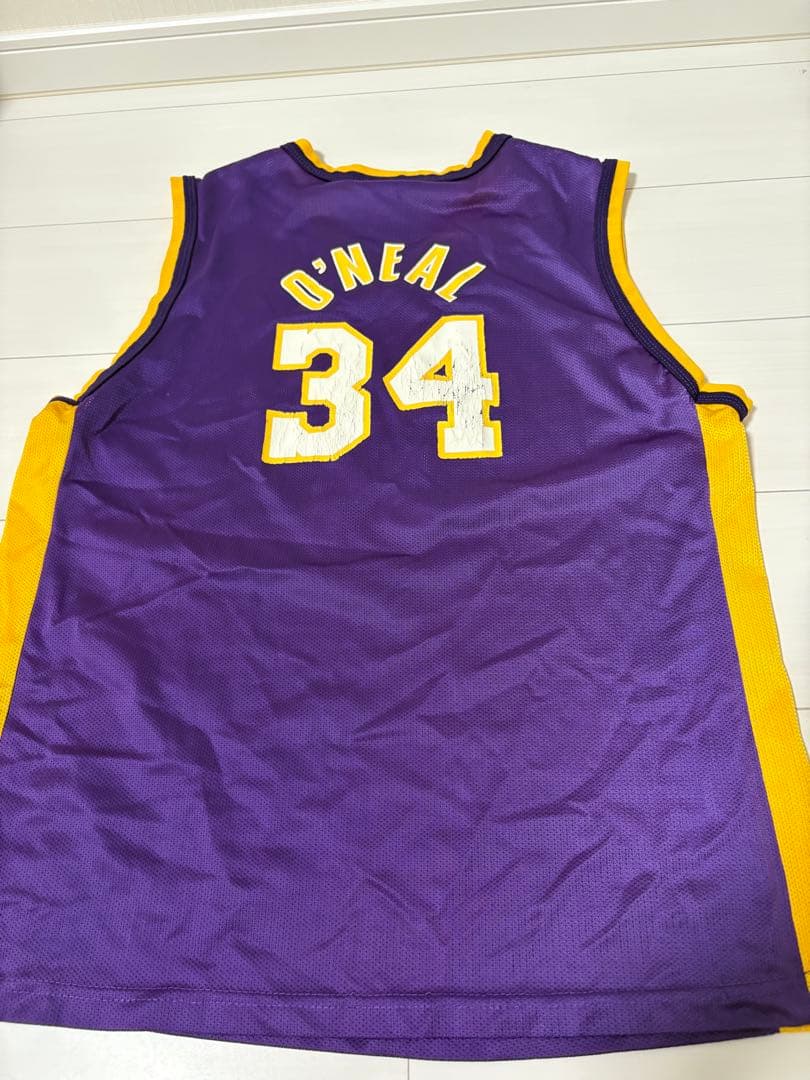 NBAチャンピオン レイカーズ シャキール・オニール ジャージ XL