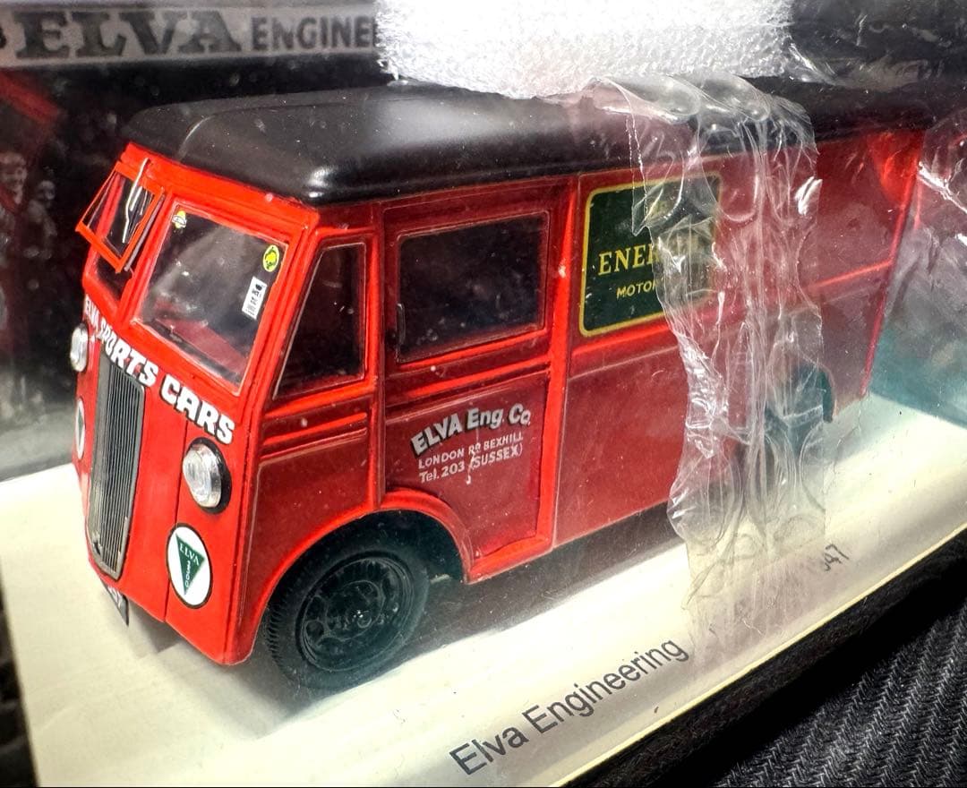 ミニカー ELVA Engineering Morris PV 1947