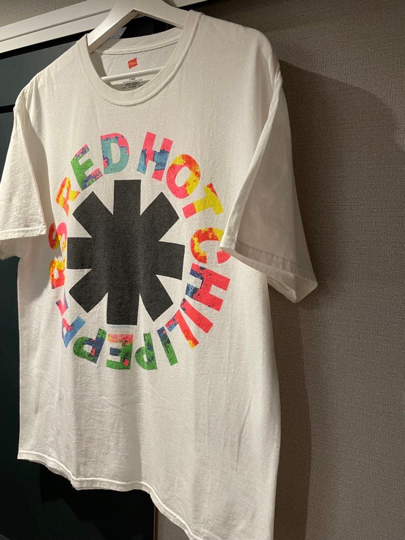 美品 L レッチリ 2011年 Multi Color Asterisk TEE