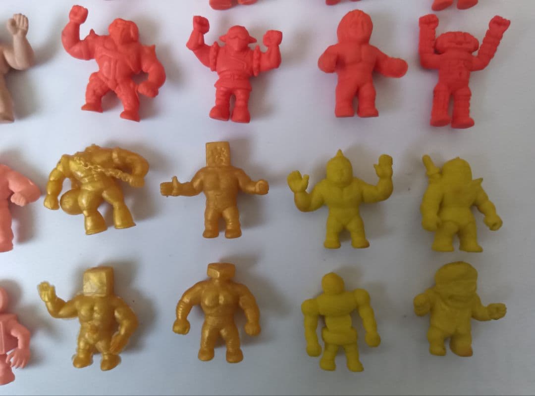 キン肉マン 消しゴム キン消し パチ消し 48体 ダブり無し （バラ売り可）
