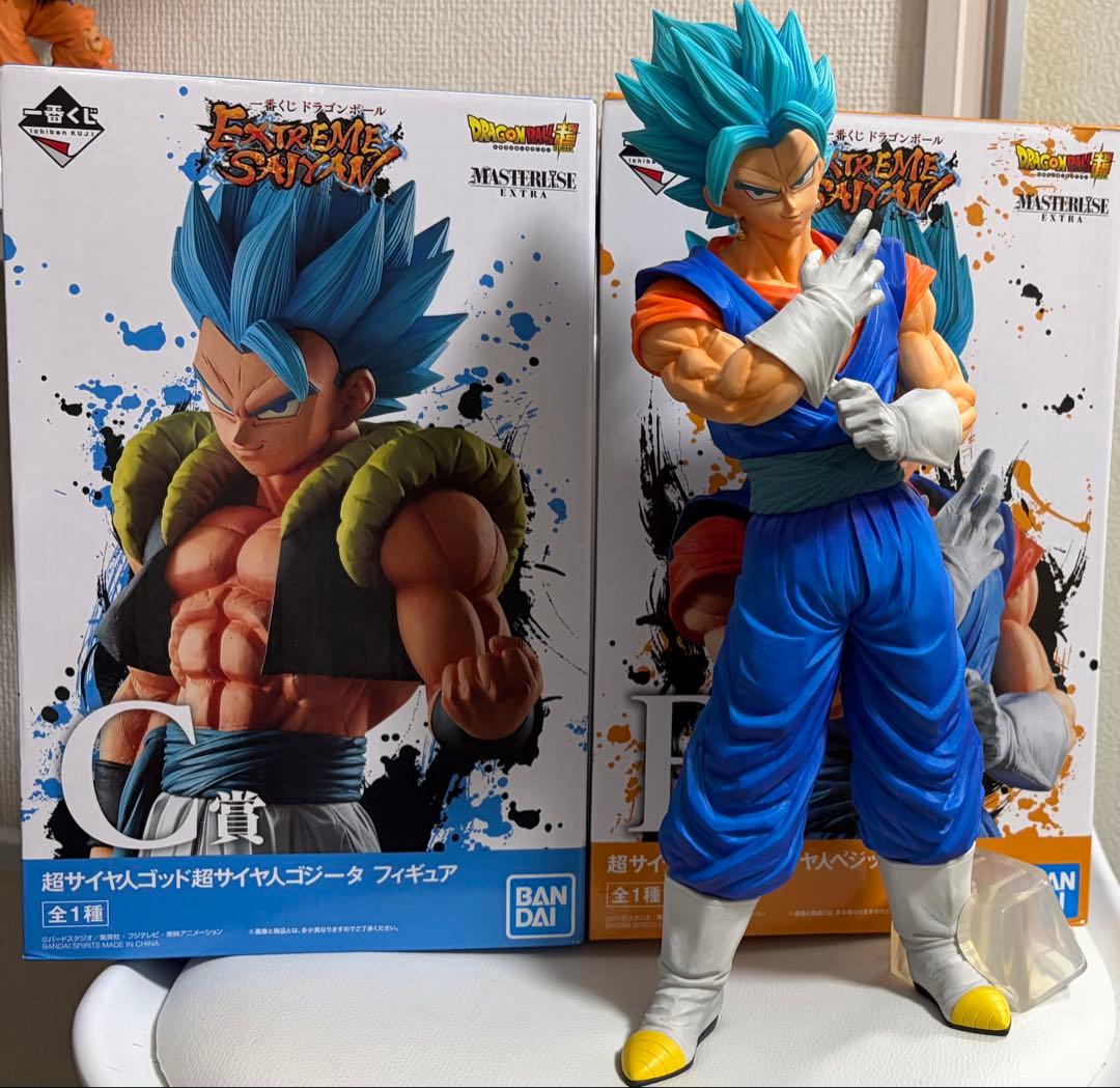 ドラゴンボールエクストリームサイヤン　B賞　ベジット　C賞　ゴジータ