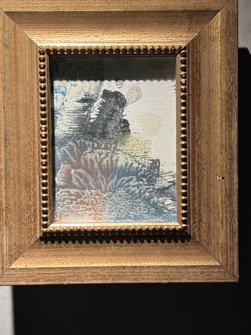 肉筆　mixed media　【抽象画】