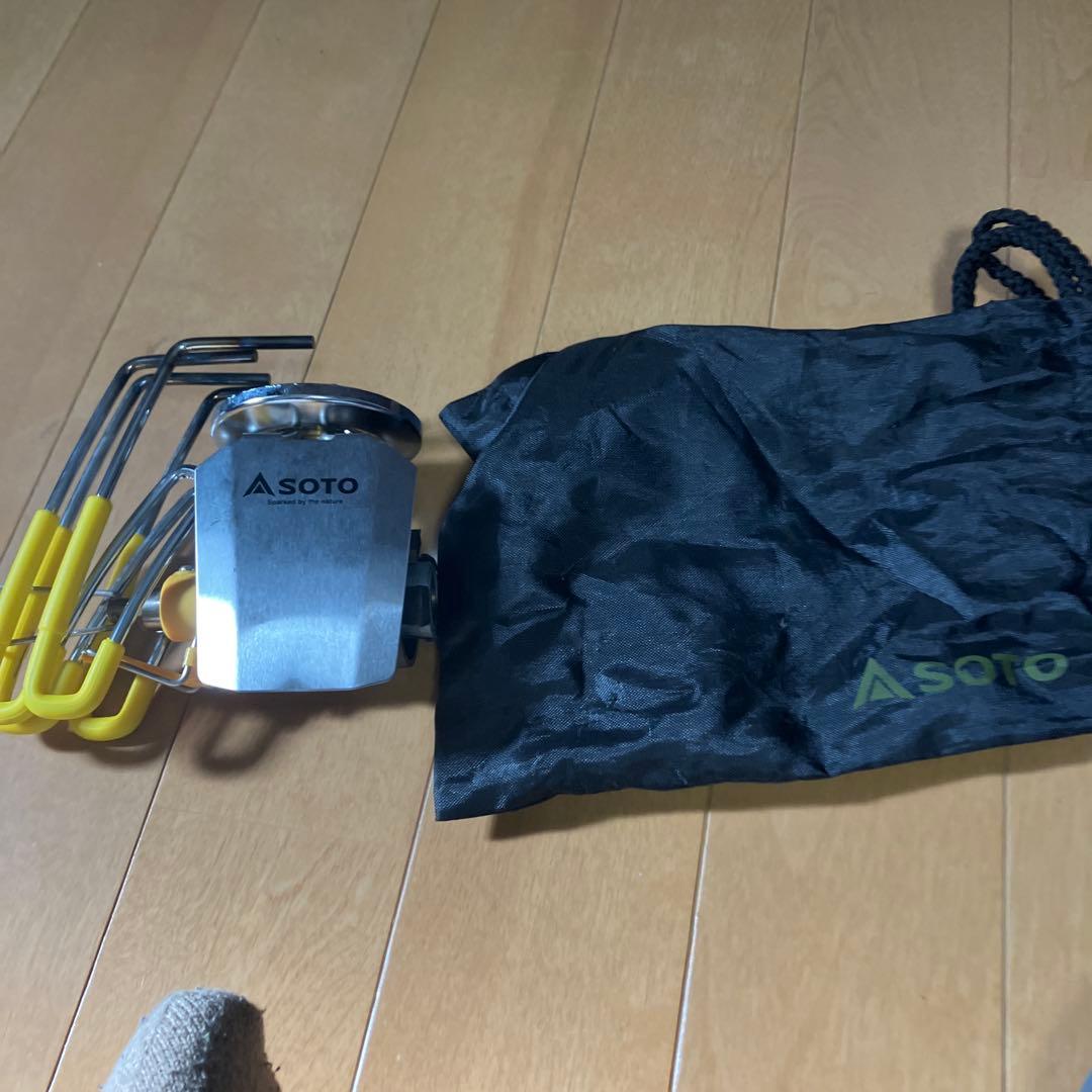 SOTO シングルバーナーコンロ ステンレス製