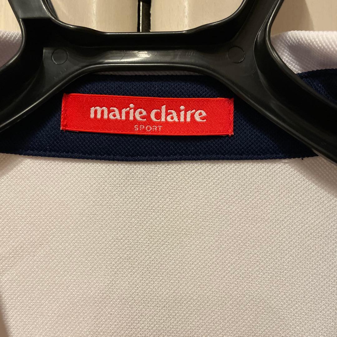 ゴルフ5L marie claire 白ポロシャツアンダーシャツセットアイテム