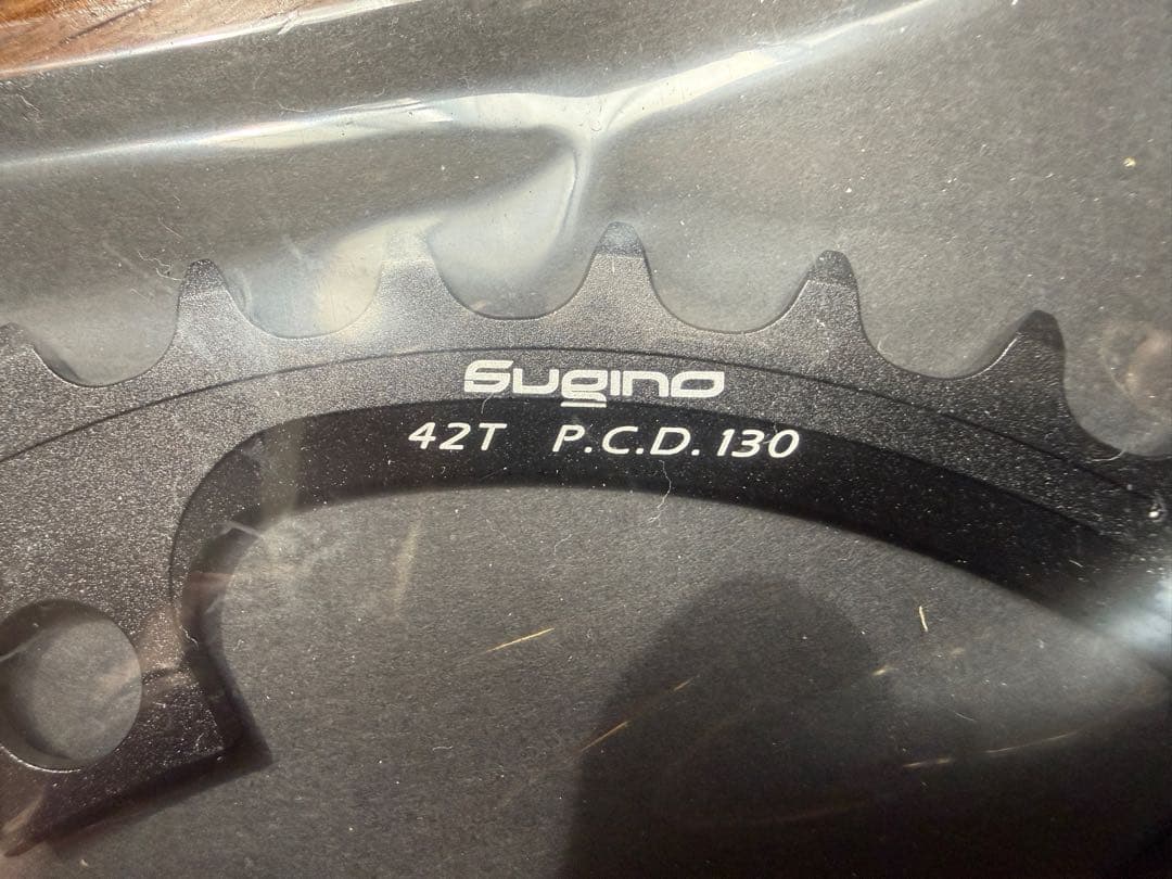 Sugino チェーンリング 56T 42T PCD130