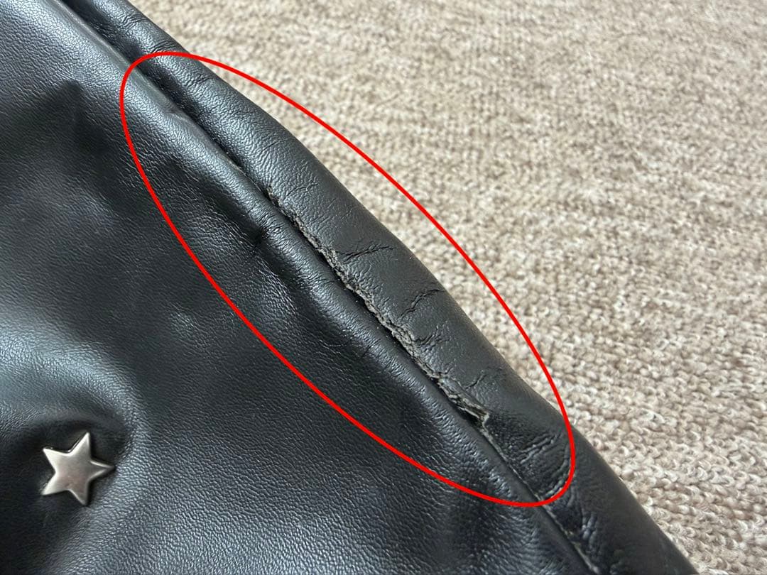 V12 STAR STUDS キャディバッグ　超希少なブラック&シルバースター