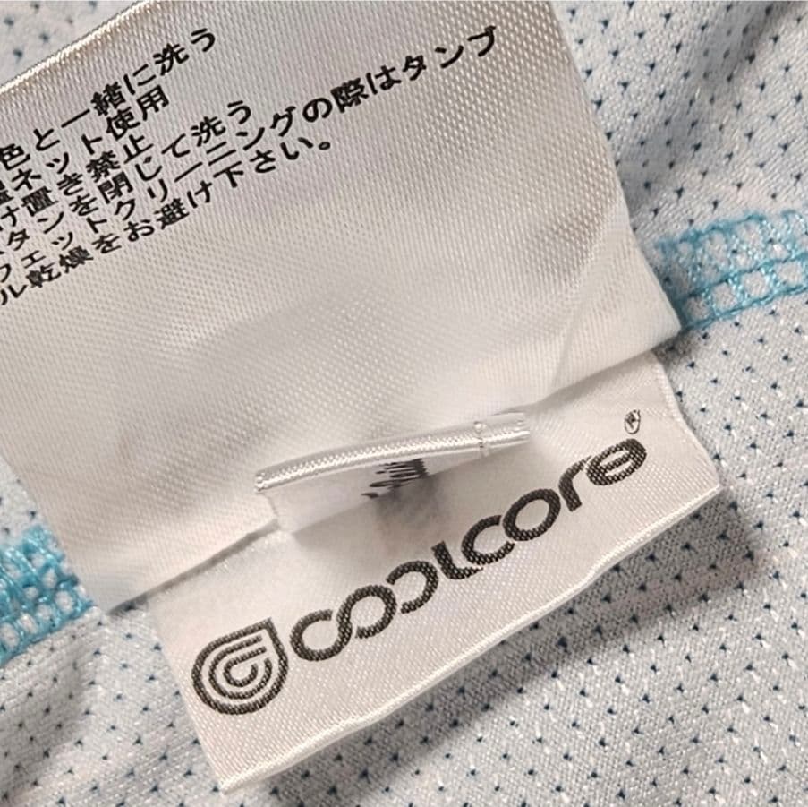 タイトリスト メンズ 半袖 ゴルフ ポロシャツ LL ブルー COOLCORE