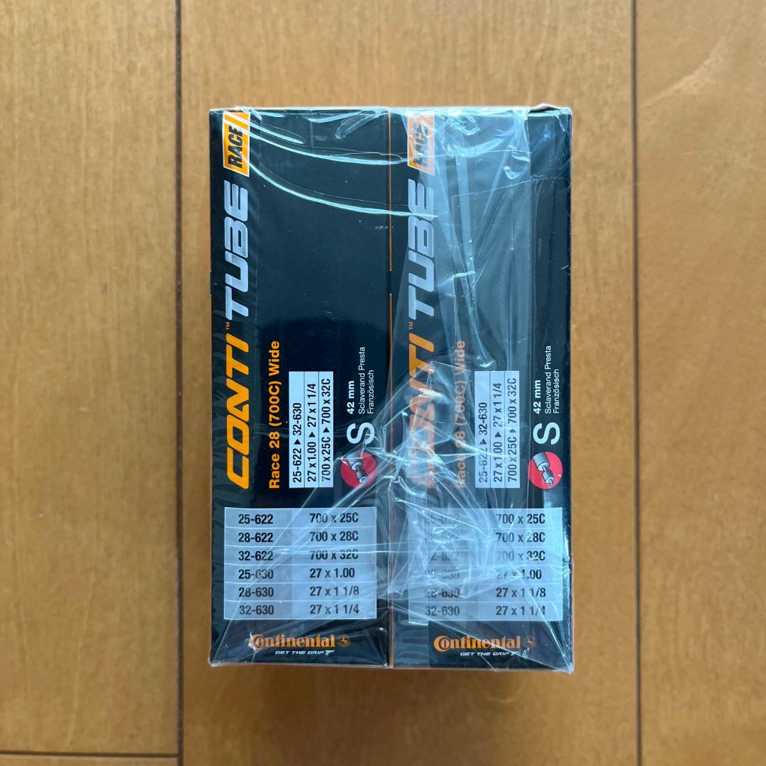 【未使用品】コンチネンタル　タイヤ＆チューブ　セット　700 x 28C