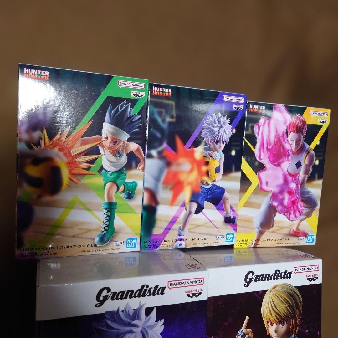 HUNTER×HUNTER フィギュア G.I編 ゴン キルア ヒソカ他セット