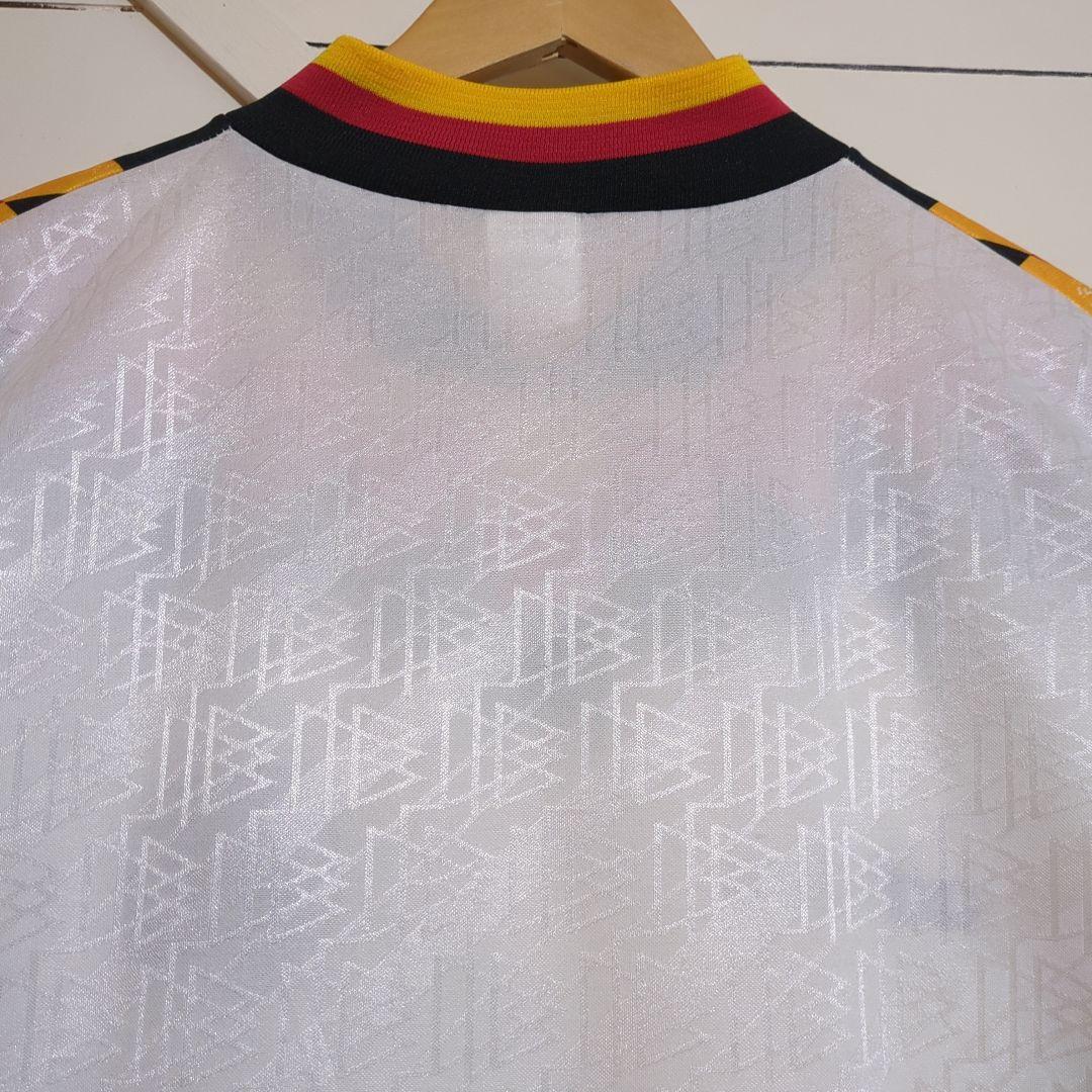 古着 90s adidas　アディダス　ドイツ　ゲームシャツ　UK製 状態良好