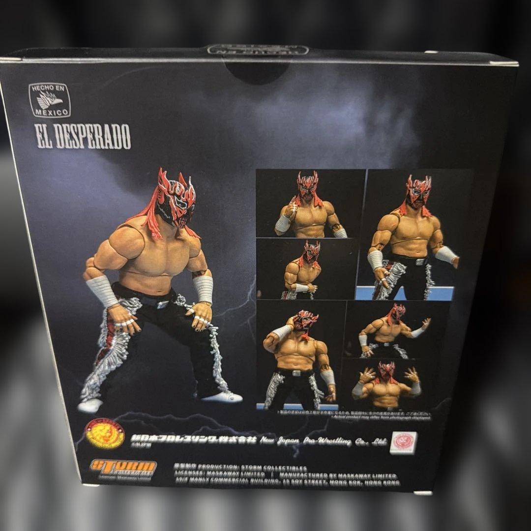 エル・デスペラード　フィギュア　赤コスチューム　新日本プロレス