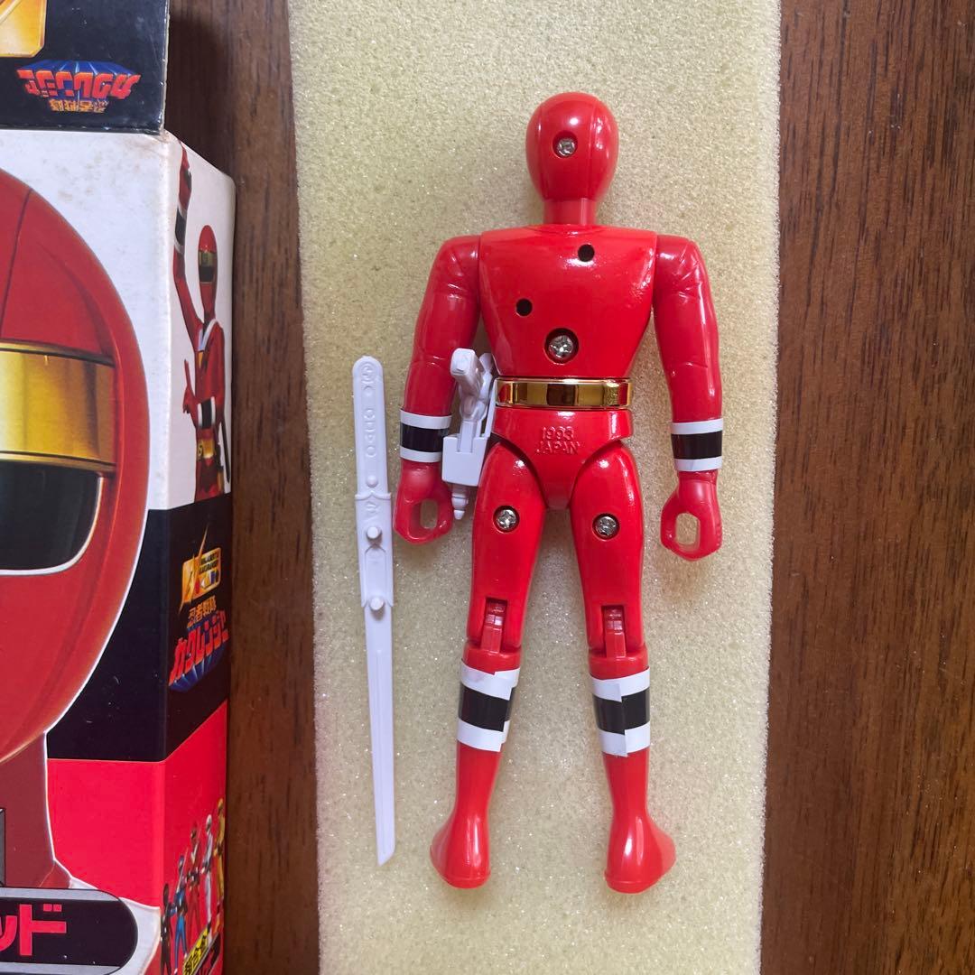 【開封済】超合金忍者戦隊カクレンジャー　５体フルセット　付属品欠品なし