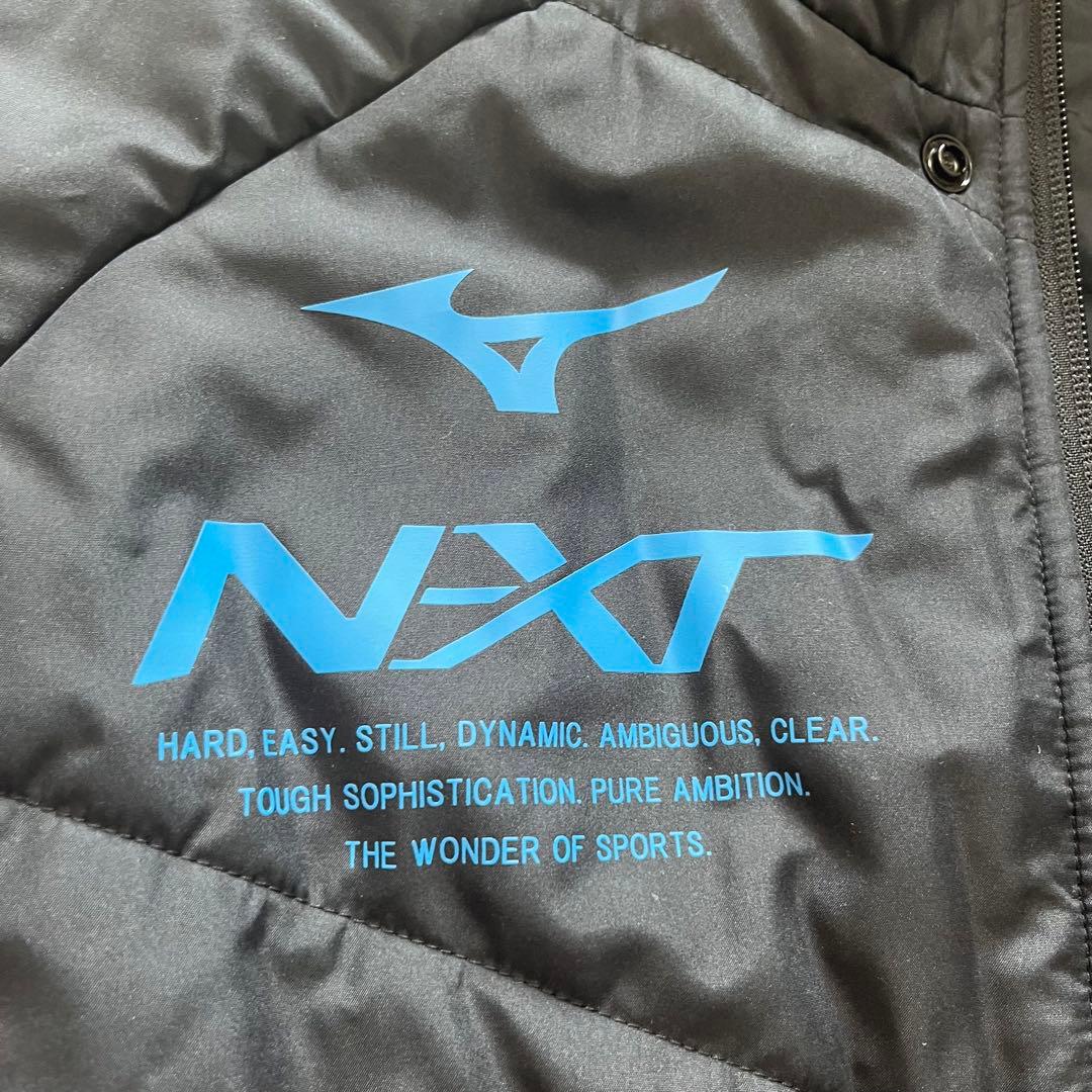 【未使用級✨】ミズノ NXT ベンチコート フード付き ロング丈