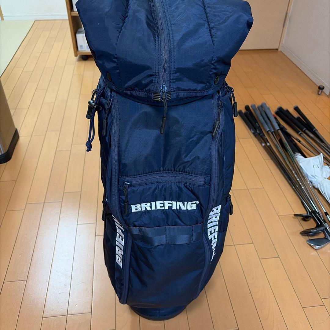 BRIEFING ネイビー キャディバッグ