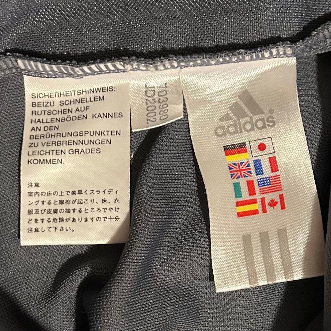 00s adidas ジャージ　セットアップ　グラデーション　グレー オレンジ