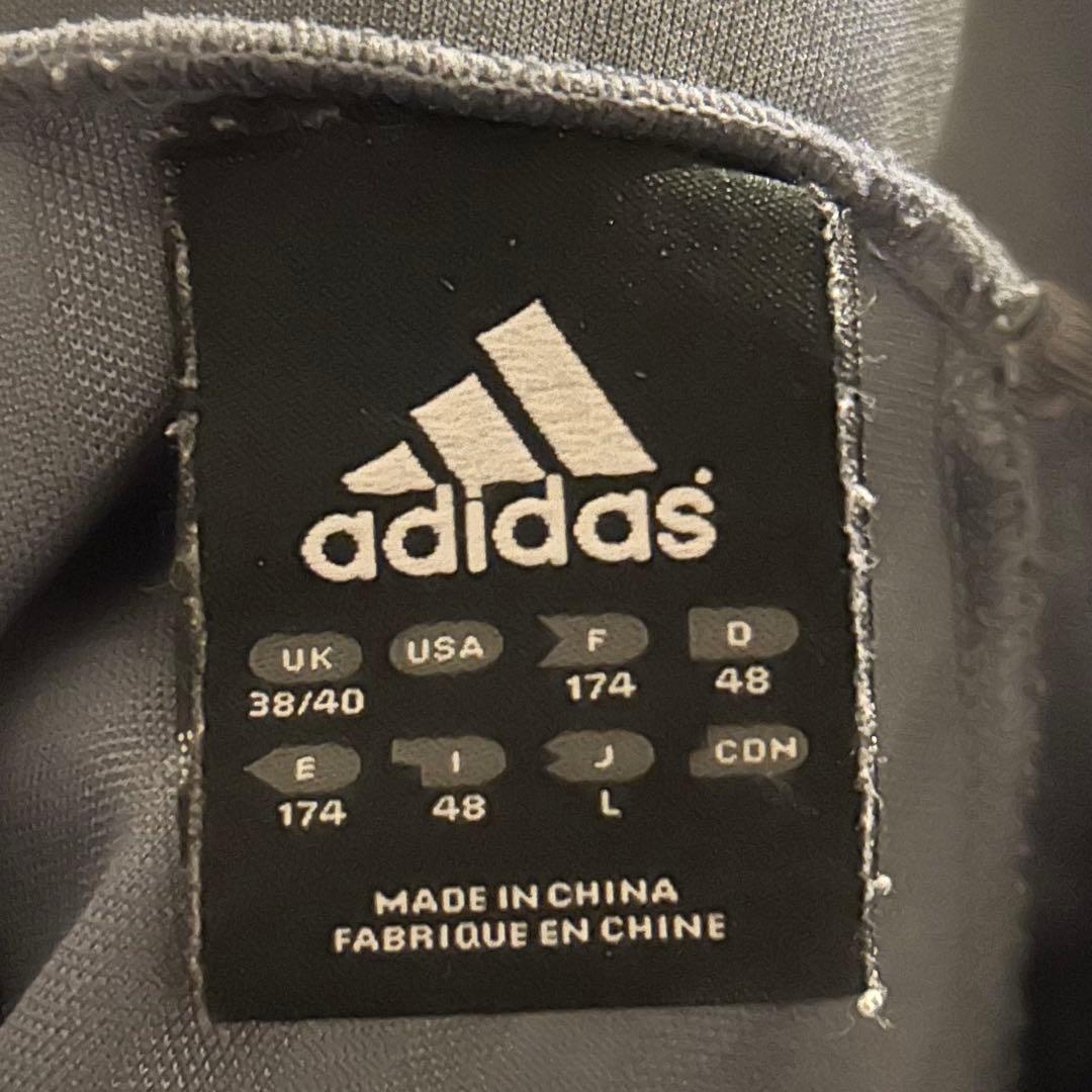 00s adidas ジャージ　セットアップ　グラデーション　グレー オレンジ