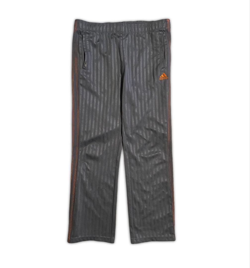 00s adidas ジャージ　セットアップ　グラデーション　グレー オレンジ