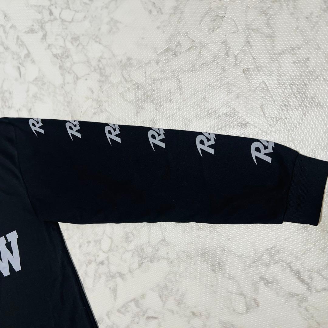 RAIDJAM ブラック ロングスリーブ Tシャツ
