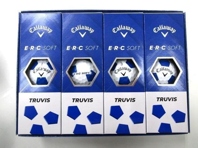 ☆新品未使用☆キャロウェイ　ERCソフト　TRUVIS ゴルフボール 2ダース