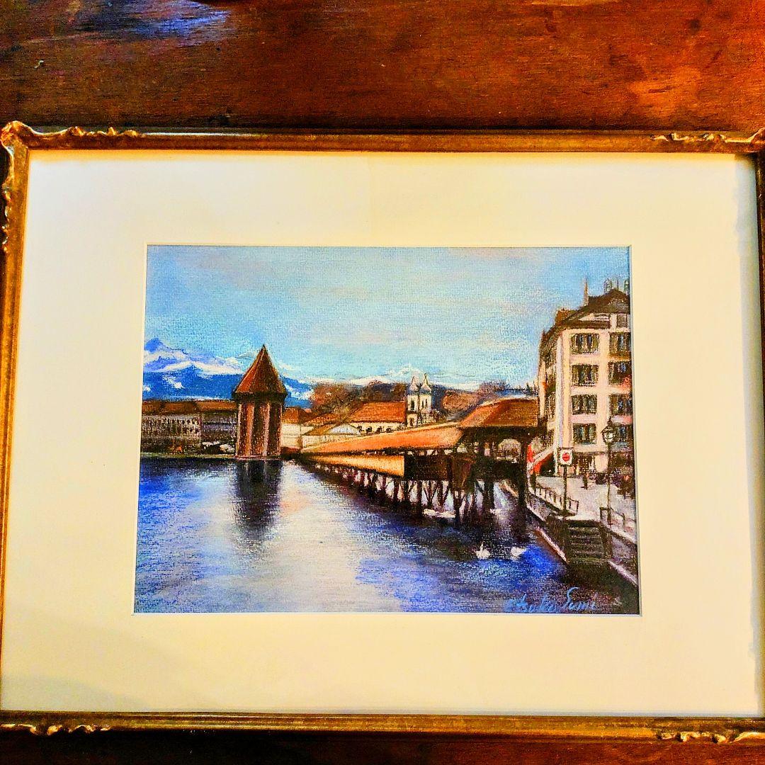【美品】etsuko.sumi　風景画