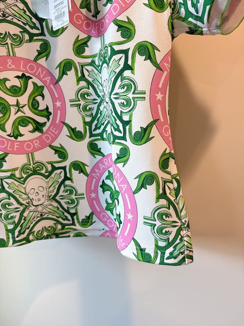 新品⭐️ MARK&LONA モックネックシャツ レディース 正規品 マーク&ロナ