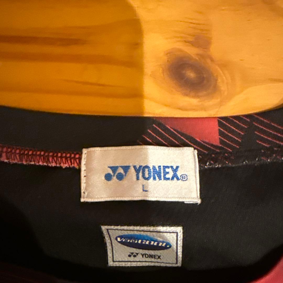 YONEX バドミントンウェア Lサイズ ピンク/グレー 4枚セット