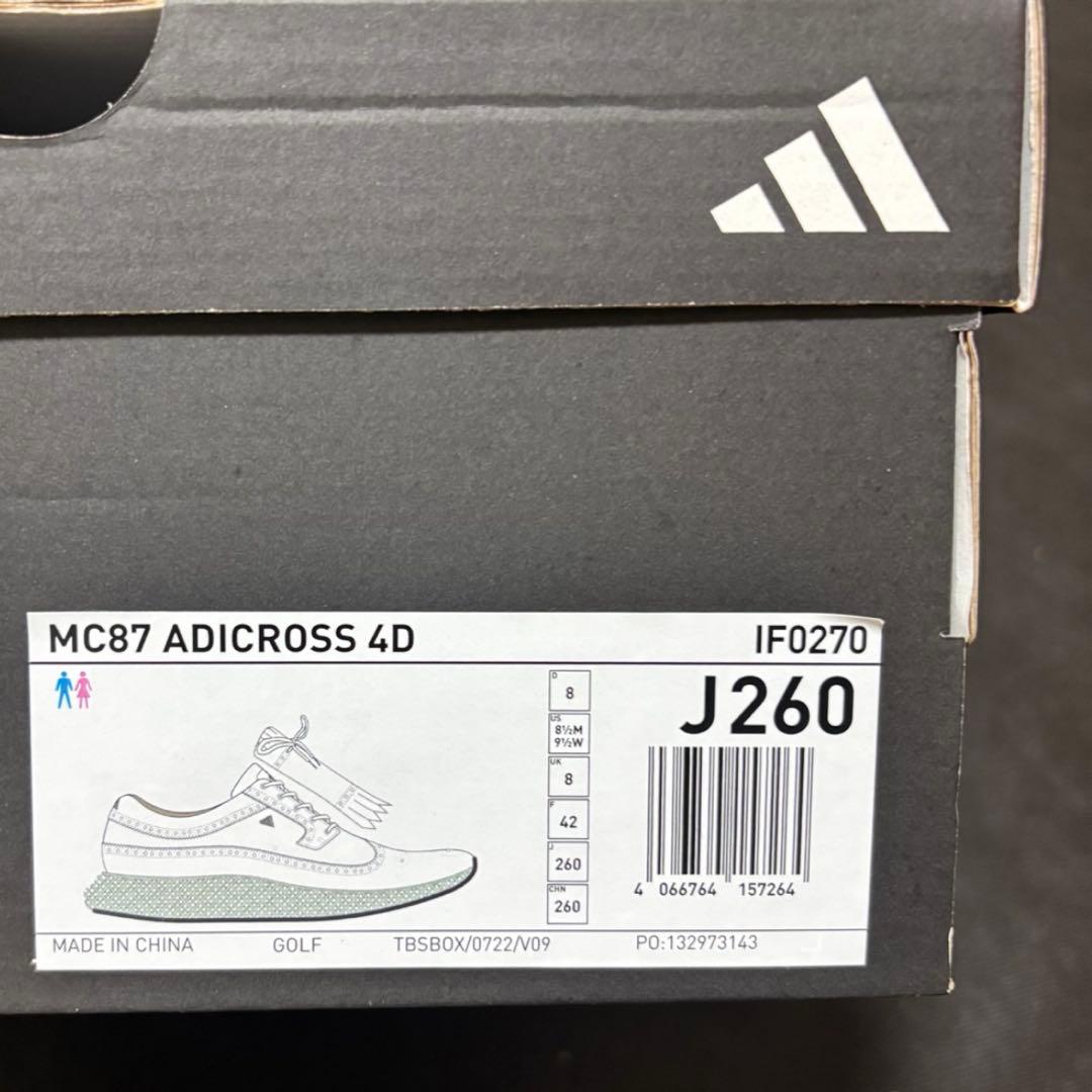 新品 26cm adidas MC87 IF0270 アディダス ゴルフシューズ