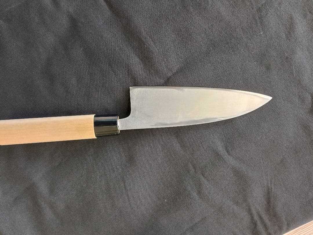 全改修/堺天川屋出刃180㍉/中古リメイク品/新品柄