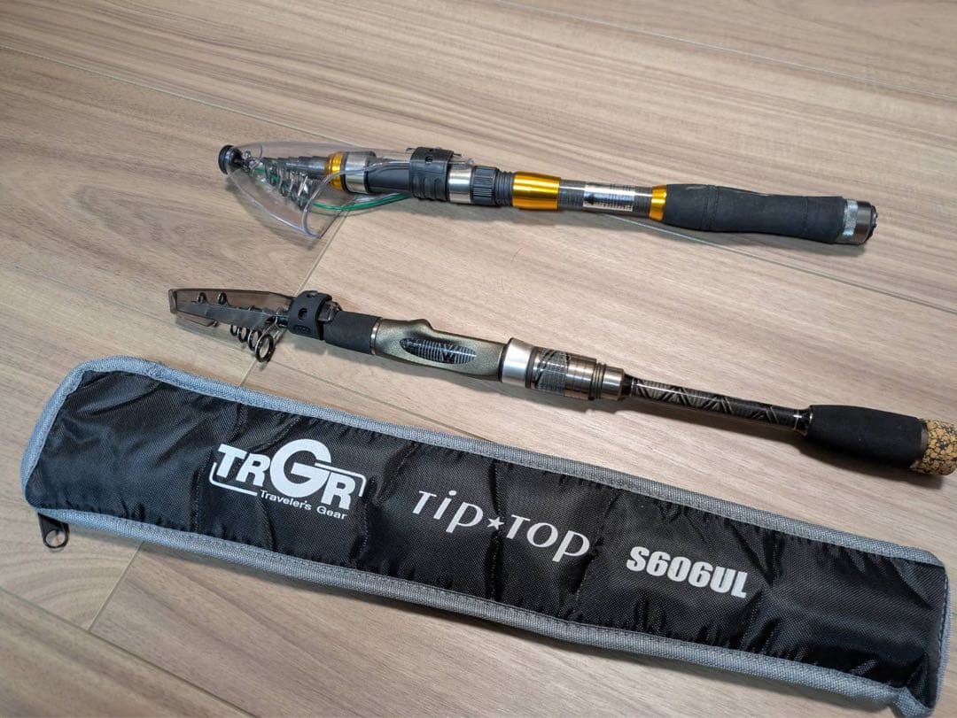 アルファタックル TRGR TIPTOP S606UL 超コンパクト2本セット