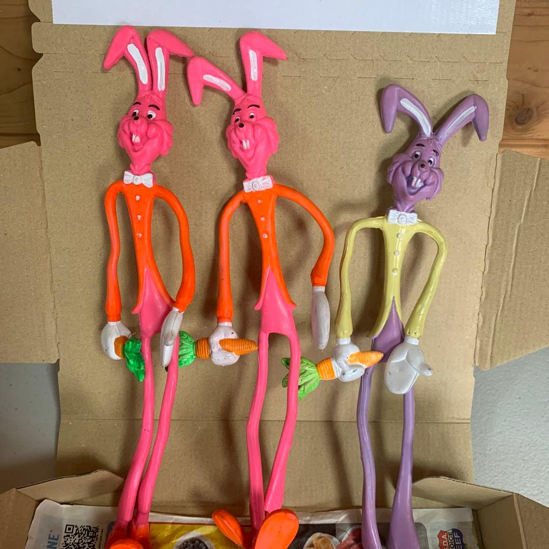 ウサギフィギュア 6体セット