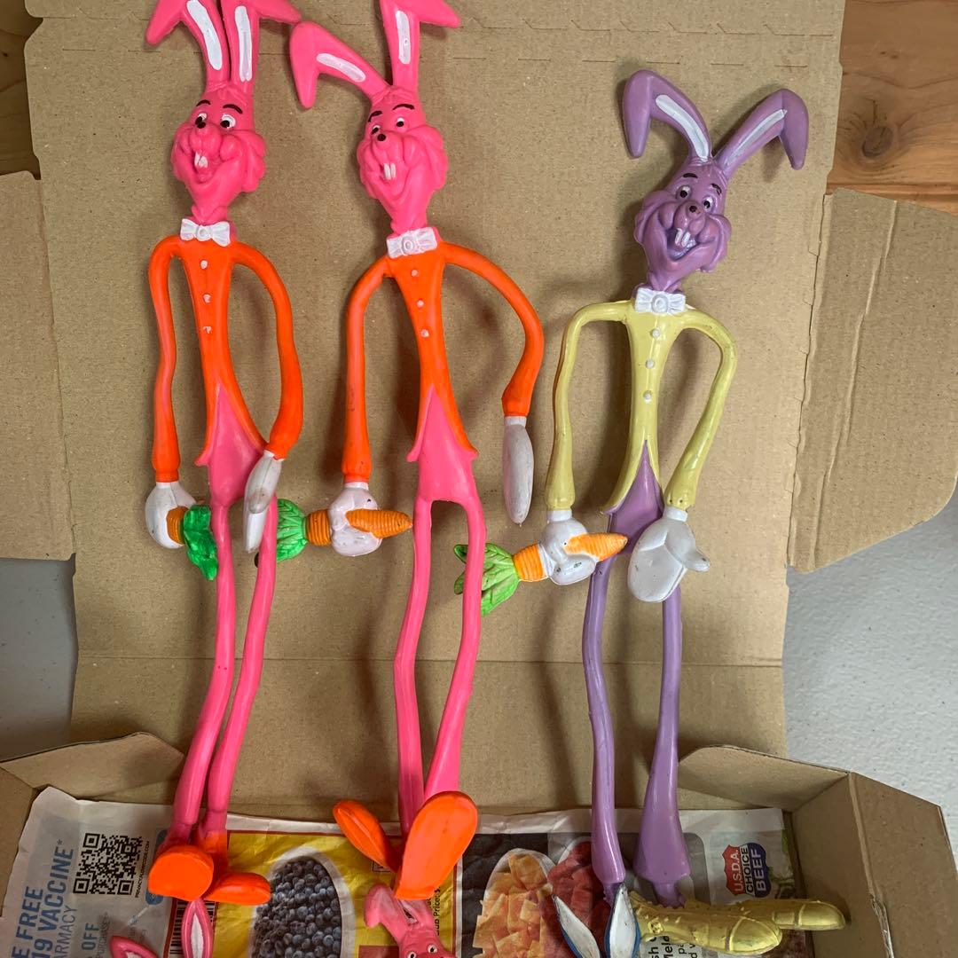 ウサギフィギュア 6体セット