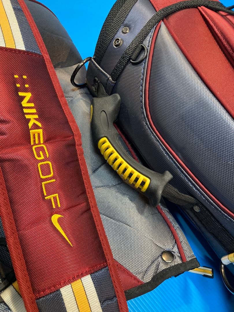 【美品 小難有】NIKEGOLF／ナイキゴルフ キャディーバック ナイキマニアに