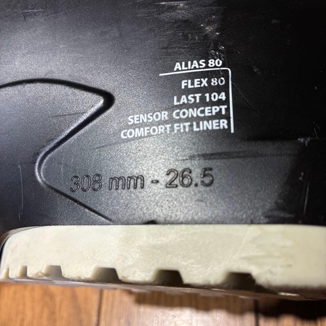 【値下げ】rossignol ALIAS80 26.0-26.5cm 初中級向け