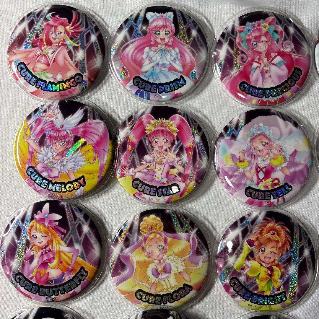 V 全プリキュア ライブ LIVE 缶バッジ まとめ
