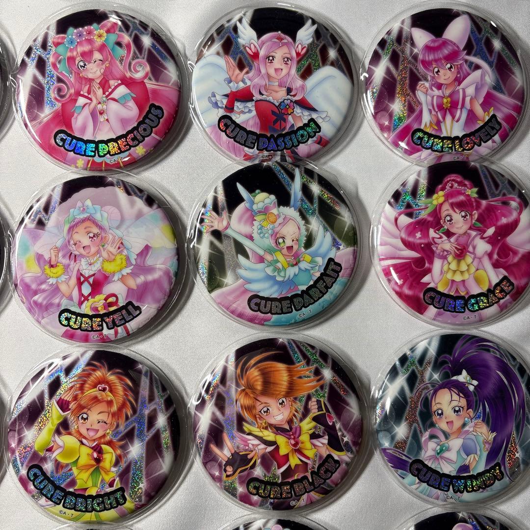 V 全プリキュア ライブ LIVE 缶バッジ まとめ