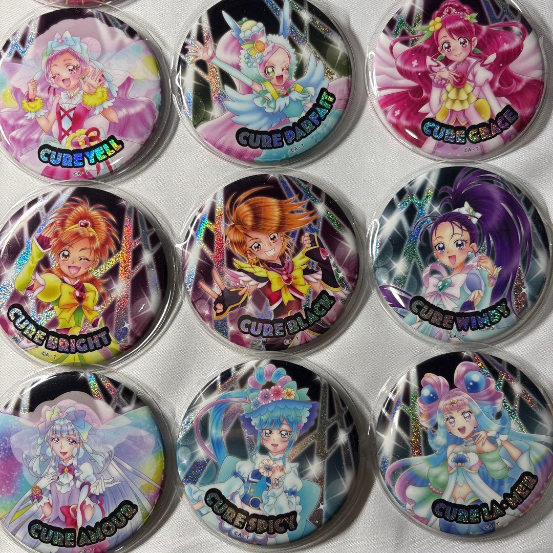 V 全プリキュア ライブ LIVE 缶バッジ まとめ