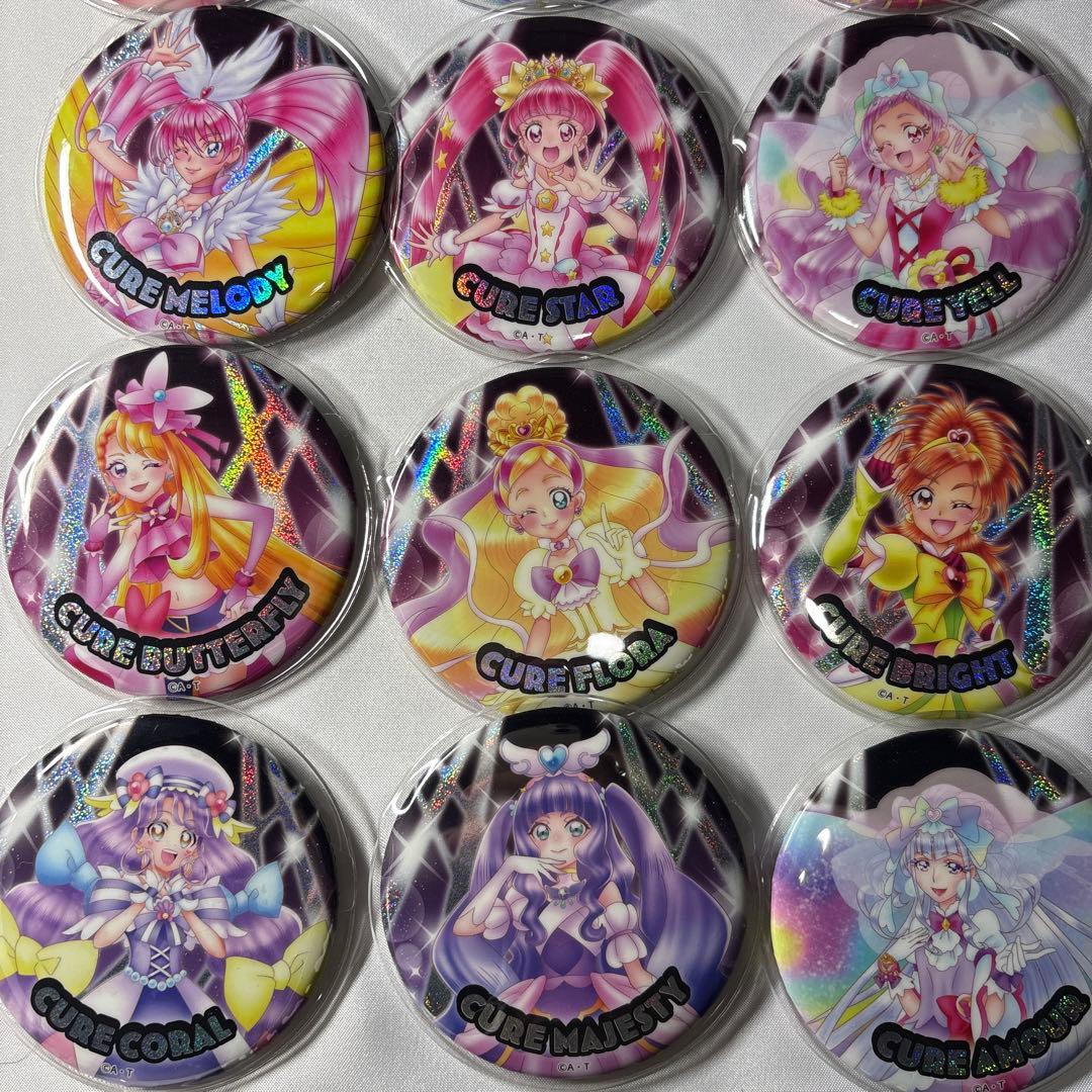V 全プリキュア ライブ LIVE 缶バッジ まとめ
