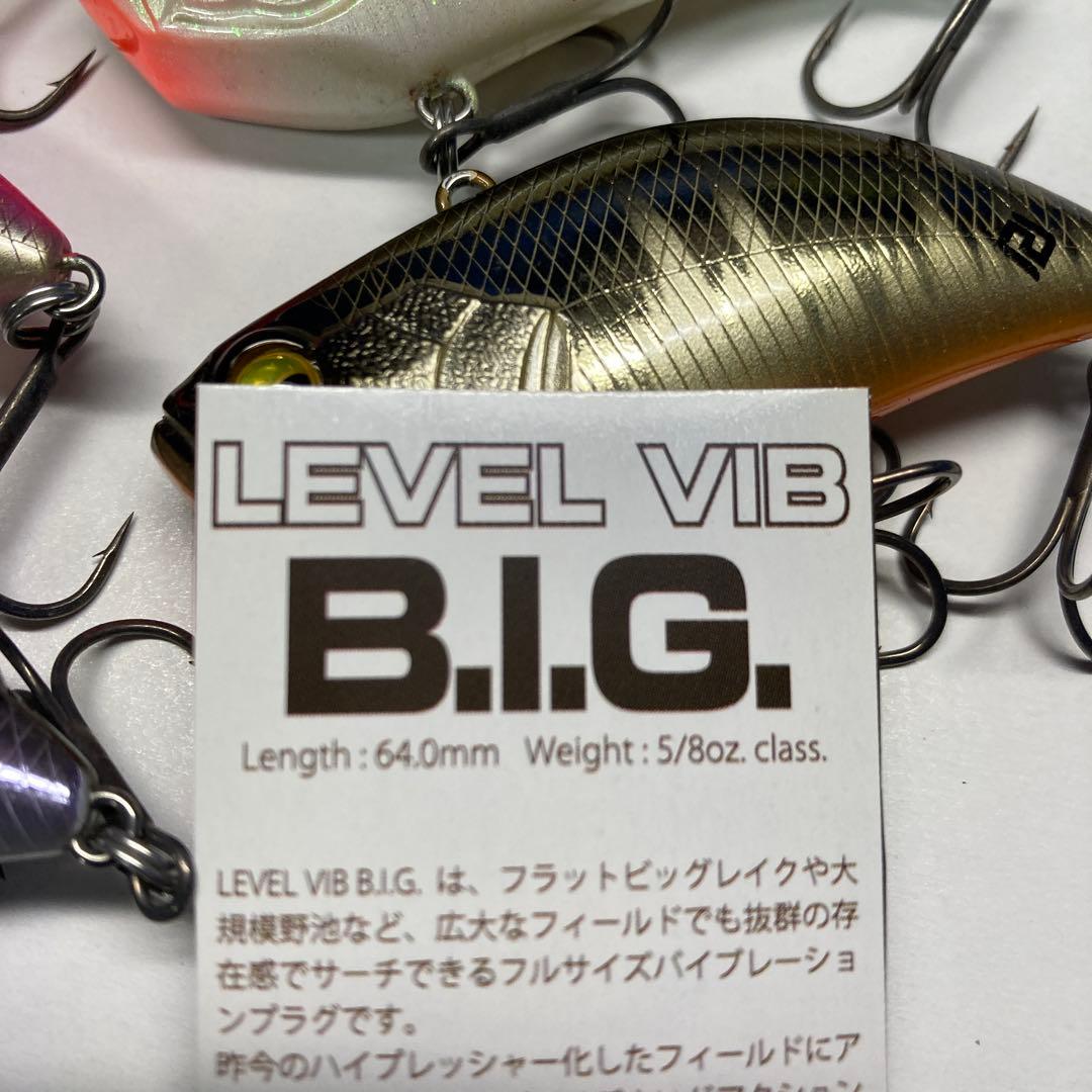 【美品】レイドジャパン　レベルバイブ　BIG ６セット
