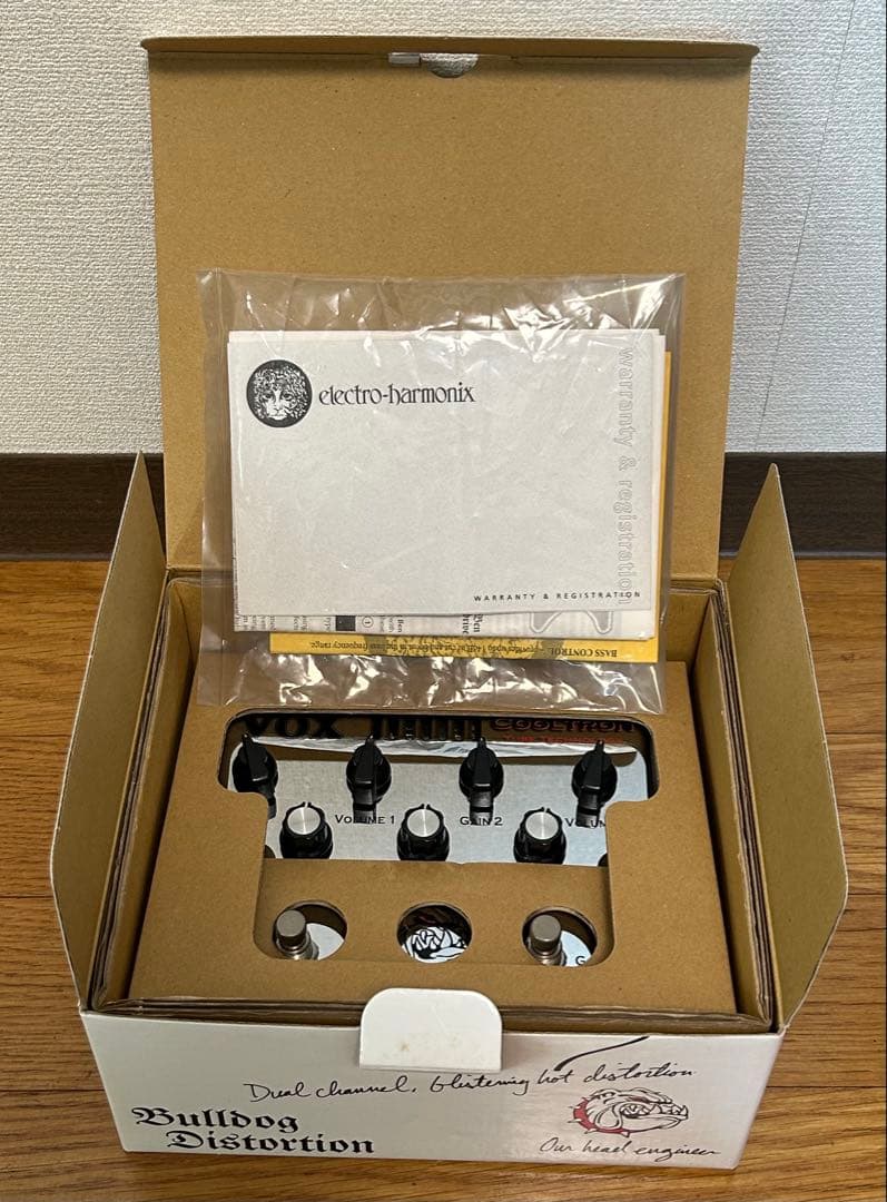VOX COOLTRON Bulldog Distortion 真空管内蔵
