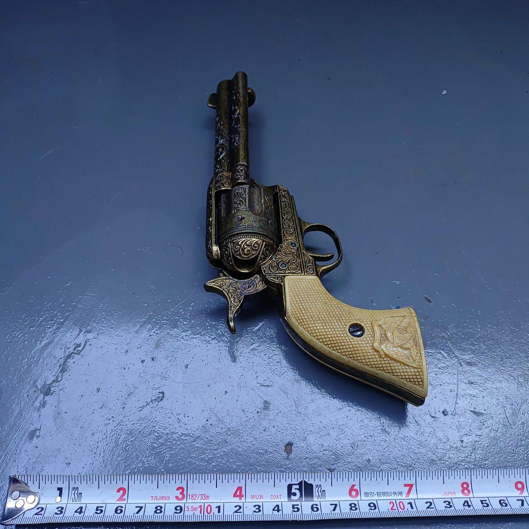 ゴールドリボルバー 約18cm