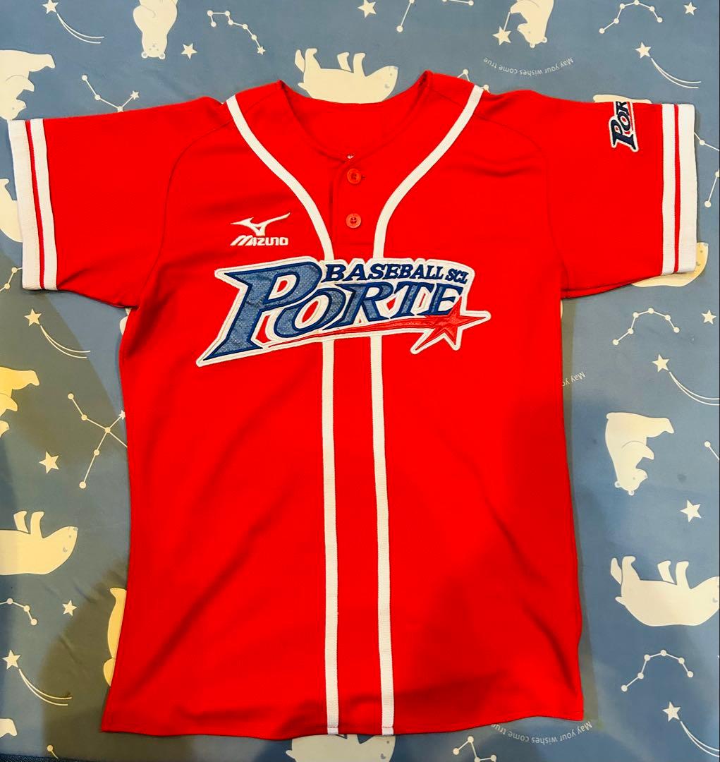 ポルテ　Mizuno 野球 ユニフォーム(練習着) セット145㎝