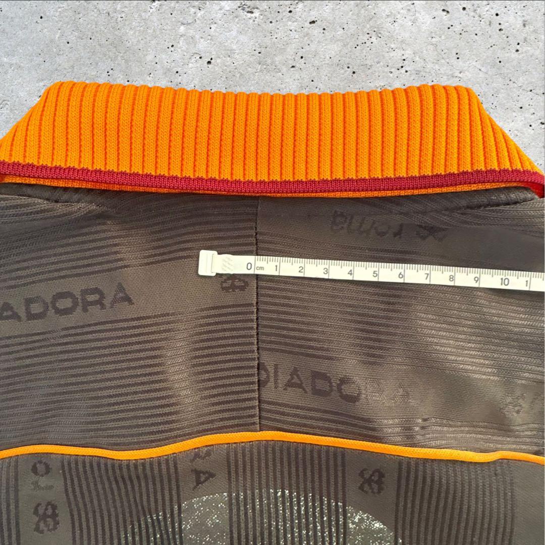 希少 中田英寿 背番号8 ローマ 3rdユニフォーム 1998 Diadora
