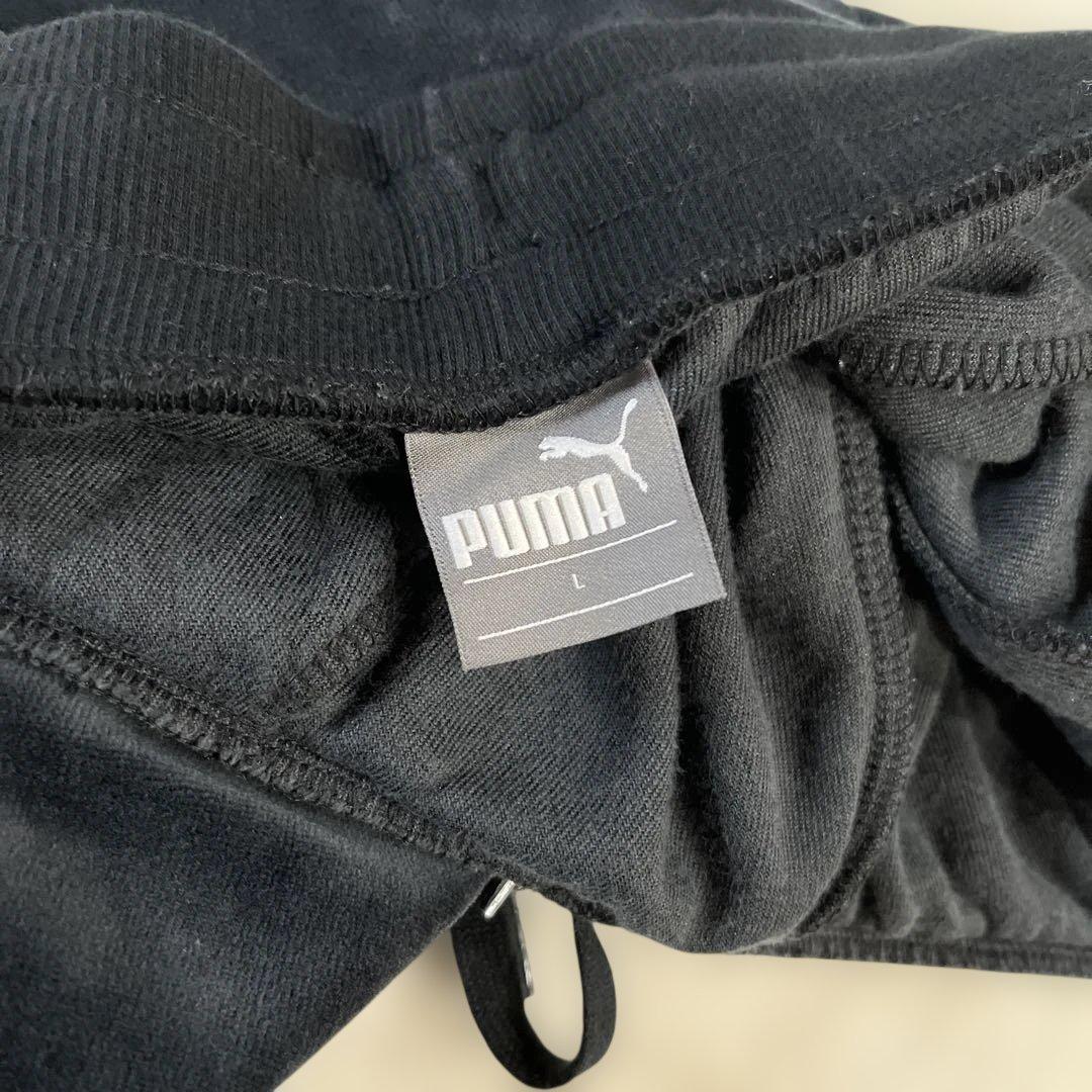 PUMA ベロアジャージ上下セット トップスXL.パンツLサイズ