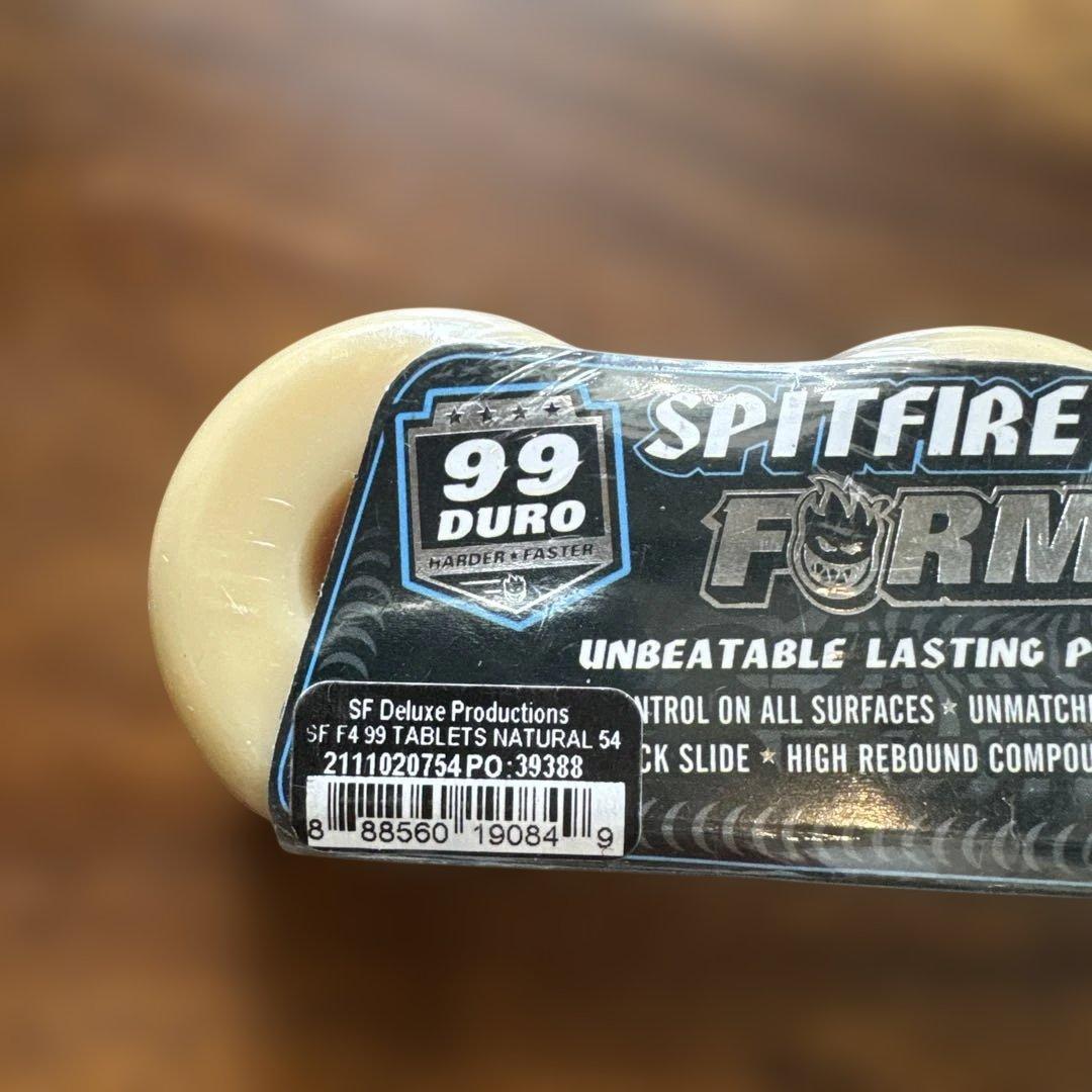 Spitfire フォーマル4タブレット54mm99a スケボー ウィール