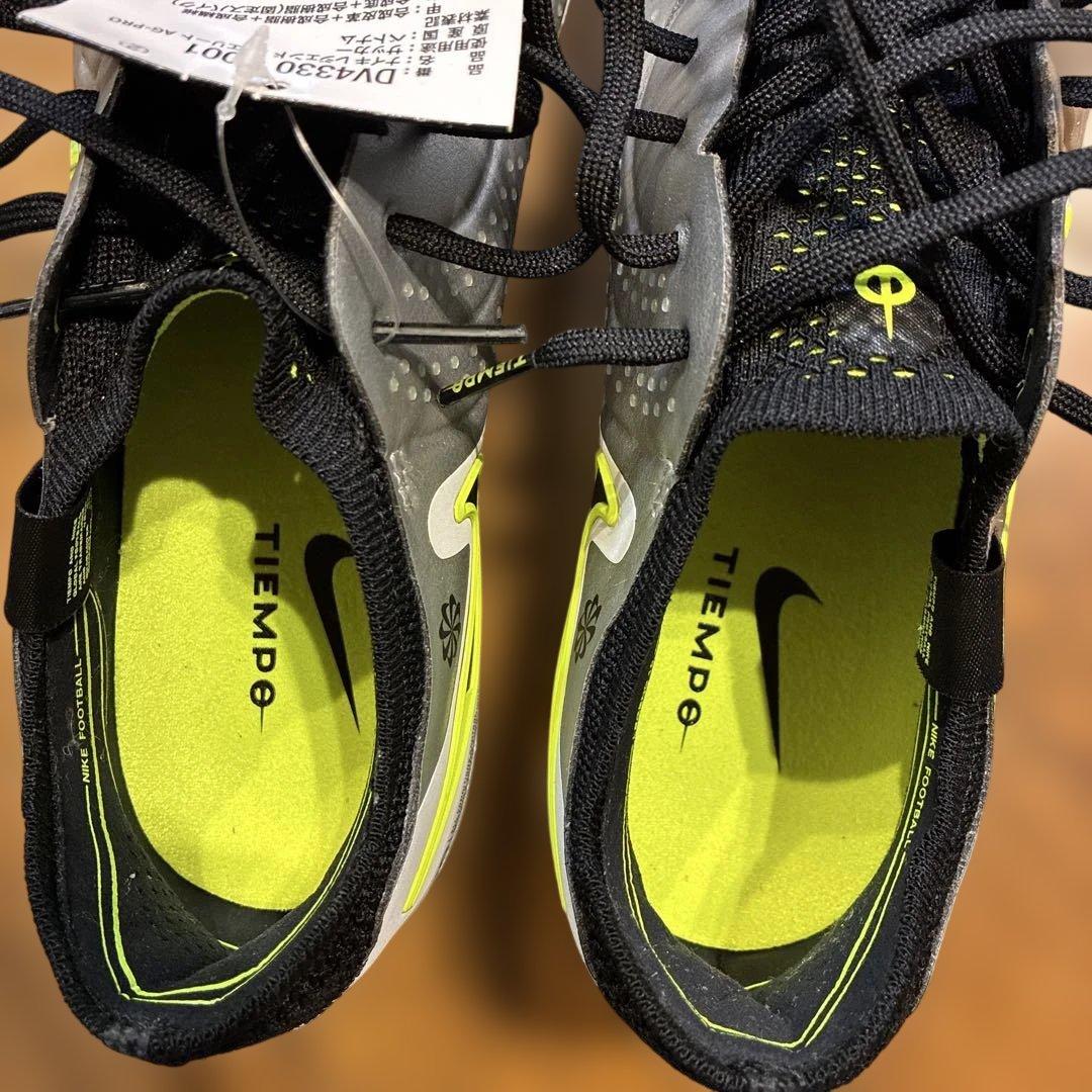 ナイキ サッカースパイク 10エリート AG-PRO ティエンポ 24.5 新品