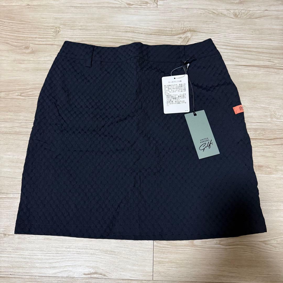 UNITED ARROWS GOLF ネイビー スカート アンダーパンツ付き