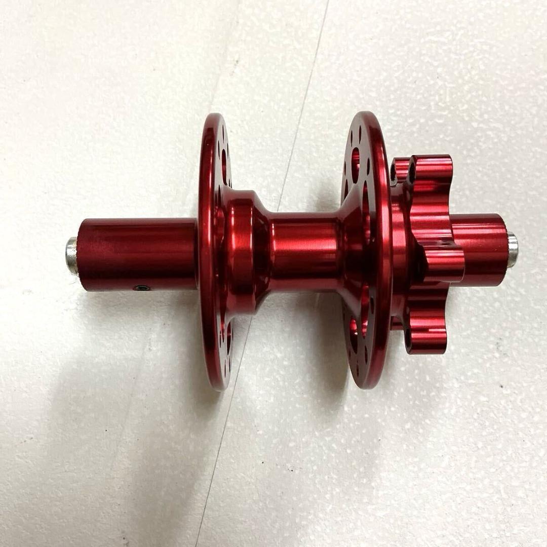 r&m BD-1 Birdy disc専用フロントハブ　レッド　24H　未使用
