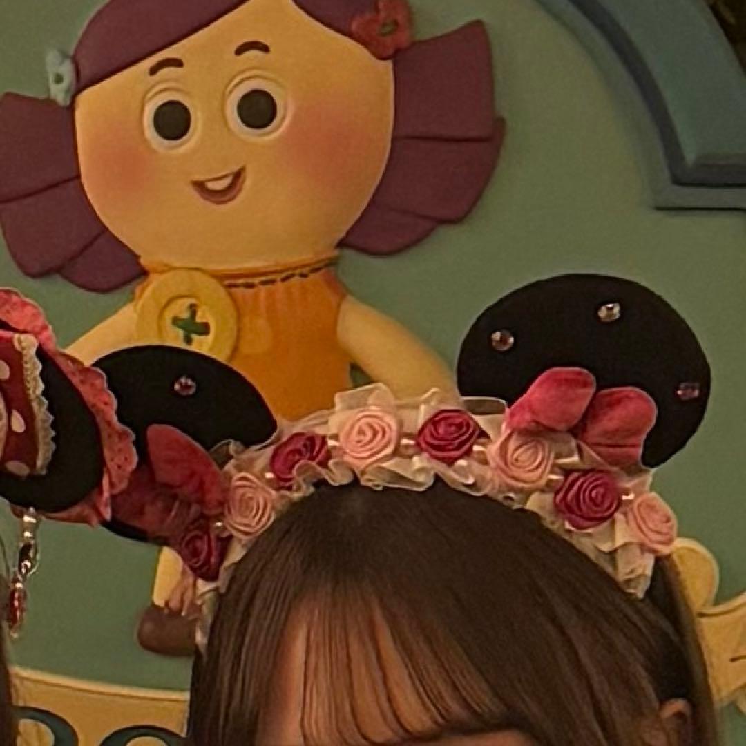 ミニー カチューシャ 花冠