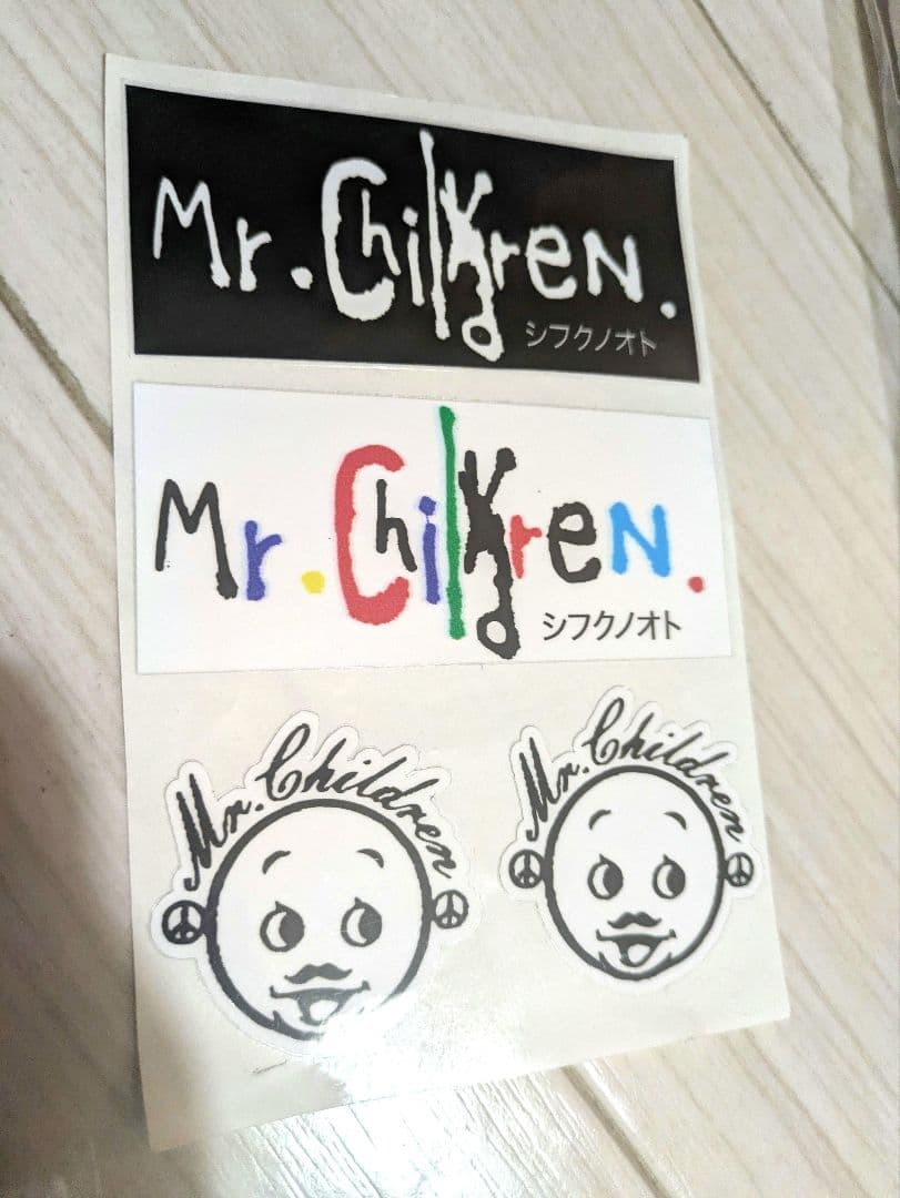 Mr.Children Tシャツ Mサイズ+タオル3枚+ステッカー